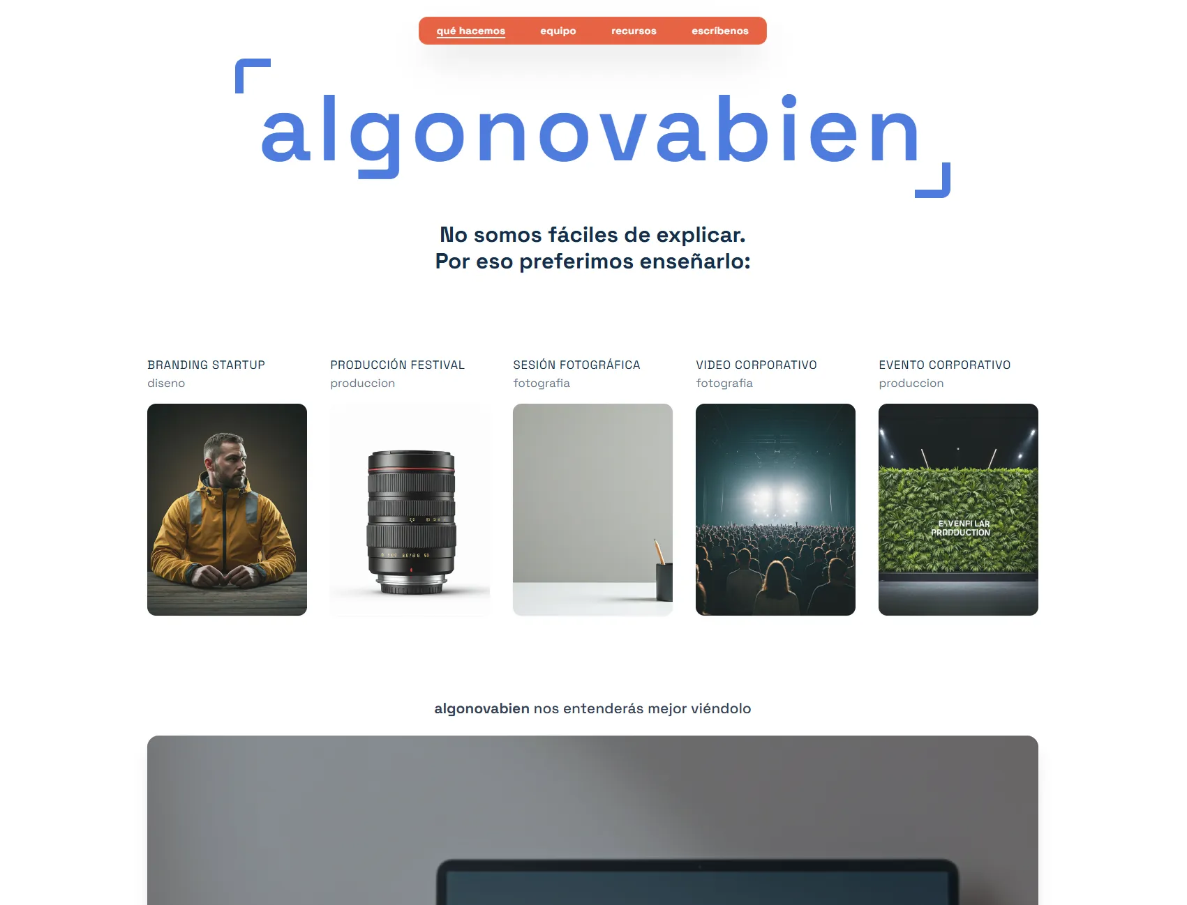 Algonovabien project screenshot